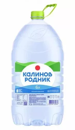 Вода Калинов Родник 6л. без газа (2 бут.) - основное фото